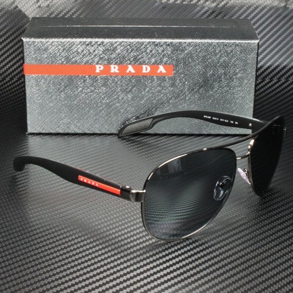Prada Men's Black and Grey Sunglasses! - Picture 3 of 4